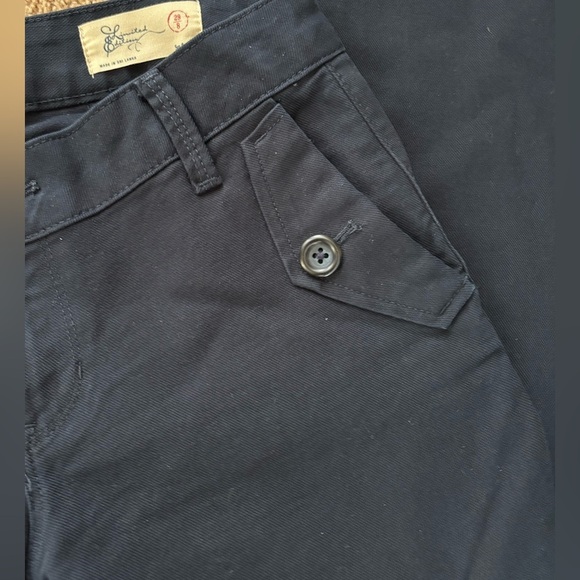 Gap VTG Y2K Limited Edition Wide Leg Flare Sailor Jean 29X30 Navy Cotton Stretch - Picture 9 of 10